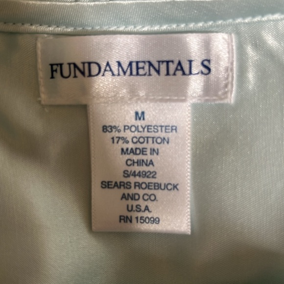 Fundamentals satin nightgown, size M, NWOT - Picture 4 of 4